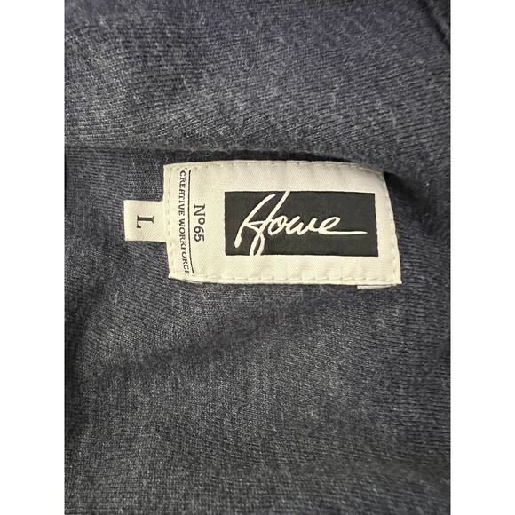 Men's Howe Blue Microstripe Button Front Cardigan Size Large - Picture 3 of 7